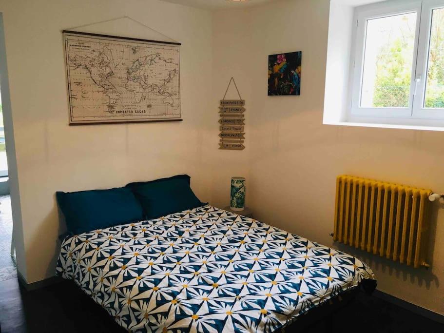 Logement Independant,Calme A 2 Pas Du Centre Ville Lannion Kültér fotó