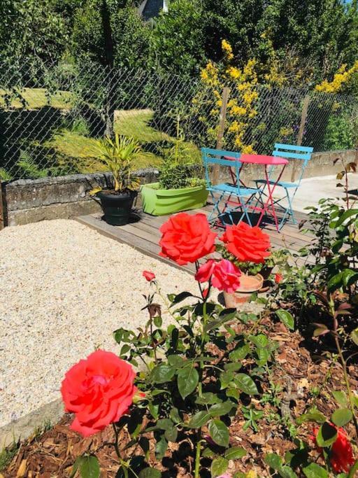 Logement Independant,Calme A 2 Pas Du Centre Ville Lannion Kültér fotó